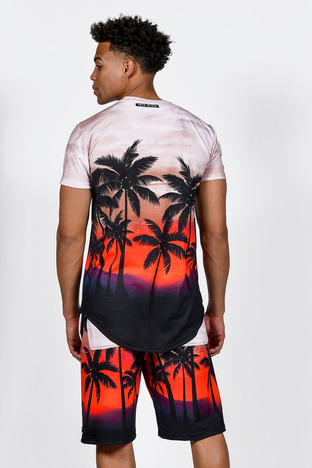 Twin Black T-Shirt Tropic