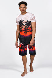 Twin Black T-Shirt Tropic