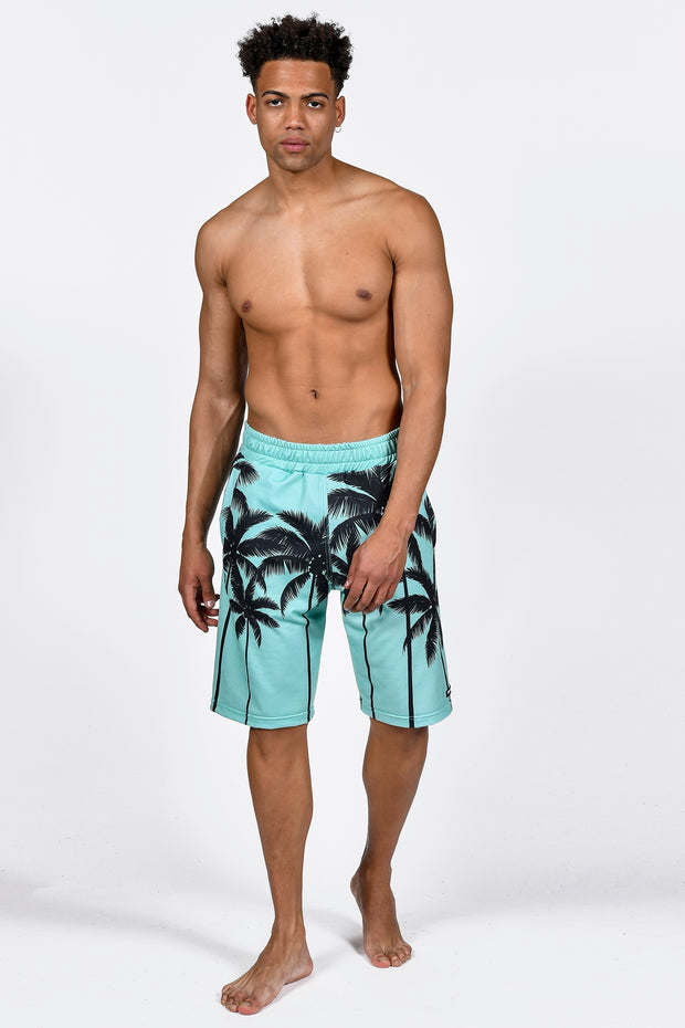 Twin Black Mint Tropic Shorts