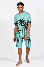 Twin Black T-Shirt Mint Tropic