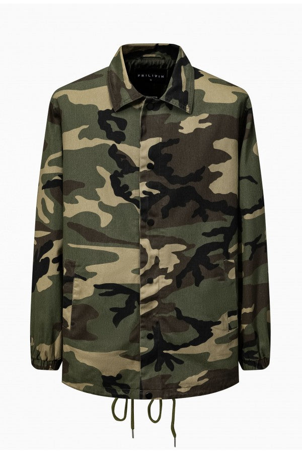 Frilivin Camoflauge Jacket Oversize A/W